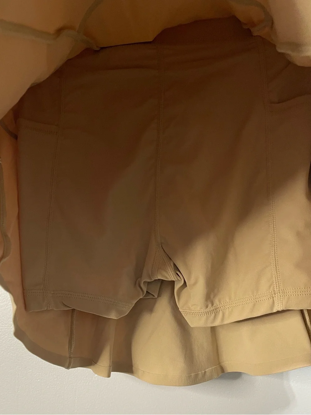 JoyLab Beige Flared Skort